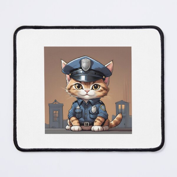 Item preview, Policeman Kitty designed and sold by denydesigns.