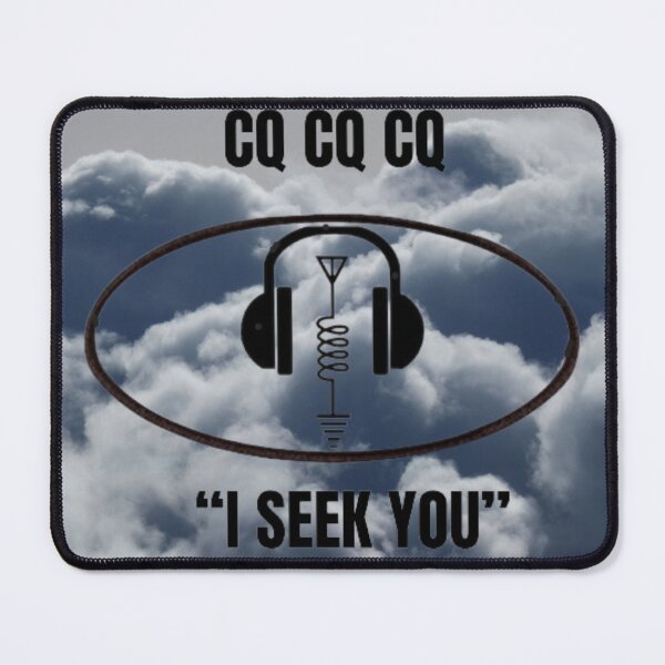 Item preview, "CQ CQ CQ: Calling All Radio Enthusiasts - Amateur Radio Design" designed and sold by Mrpalaad.