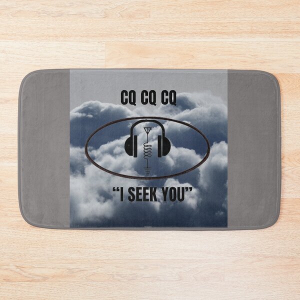 Item preview, "CQ CQ CQ: Calling All Radio Enthusiasts - Amateur Radio Design" designed and sold by Mrpalaad.