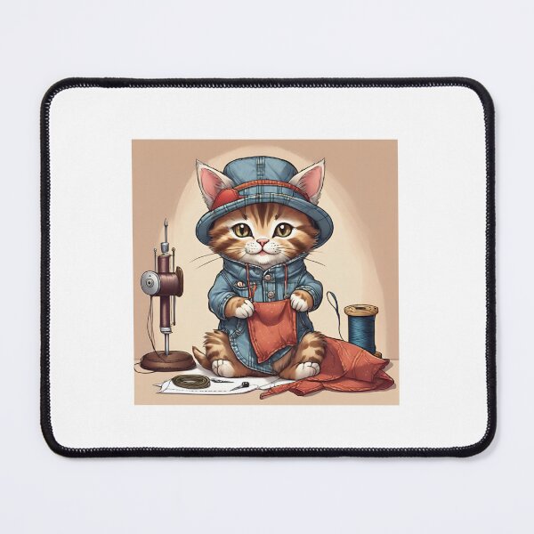 Item preview, Seamstress Kitty designed and sold by denydesigns.