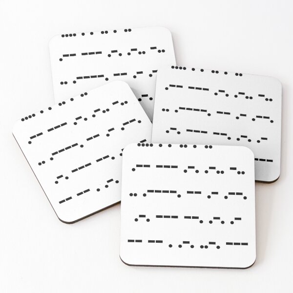 Item preview, Morse code designed and sold by ApolloStoreHD.
