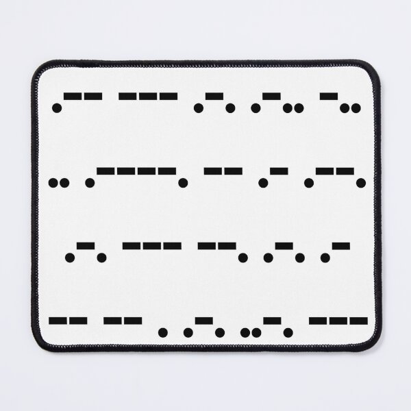 Item preview, Morse code designed and sold by ApolloStoreHD.