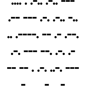Artwork thumbnail, Morse code by ApolloStoreHD