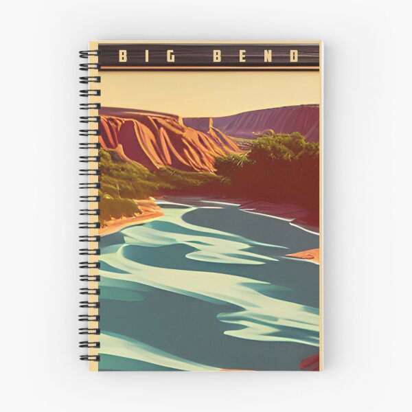 Item preview, Vintage Big Bend Travel Texas designed and sold by CattlettArt.