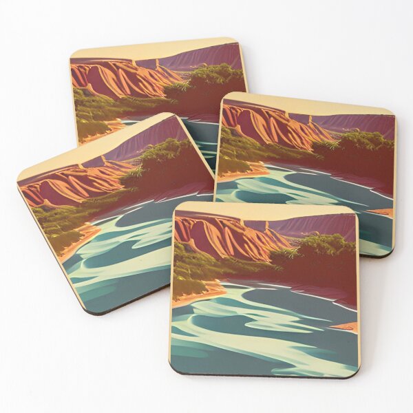 Item preview, Vintage Big Bend Travel Texas designed and sold by CattlettArt.