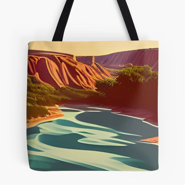 Item preview, Vintage Big Bend Travel Texas designed and sold by CattlettArt.