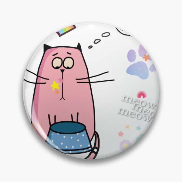 Item preview,  "Paws-itively Ravenous"  designed and sold by Crazy meh.