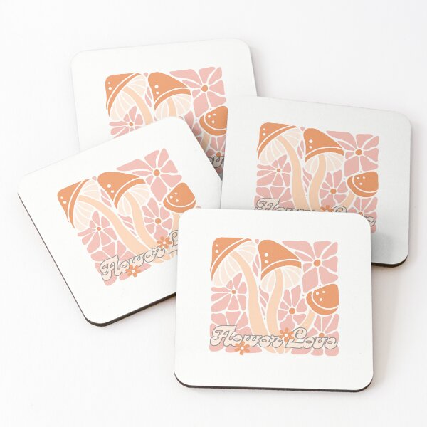 Item preview, Retro Pattern Geometric 80s Trendy Flower Mushroom T-shirt Sticker designed and sold by ThinkNature!.