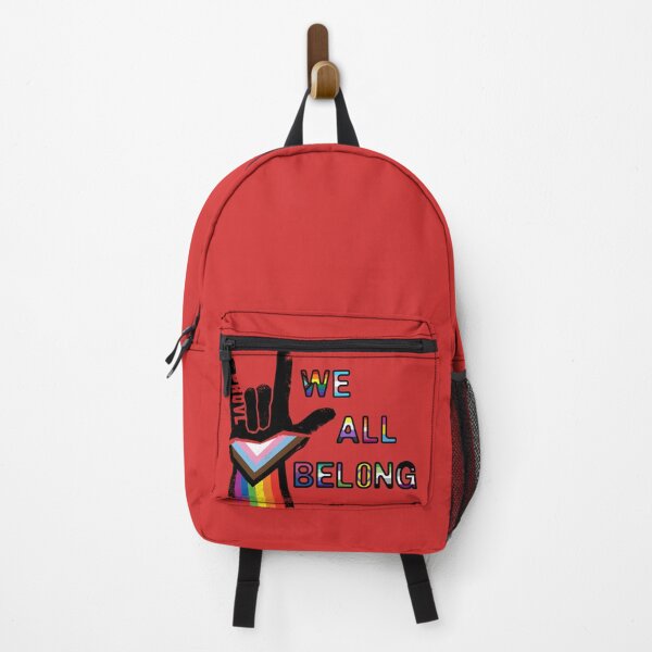 Item preview, We All Belong Prideville Love designed and sold by Prideville Oregon.