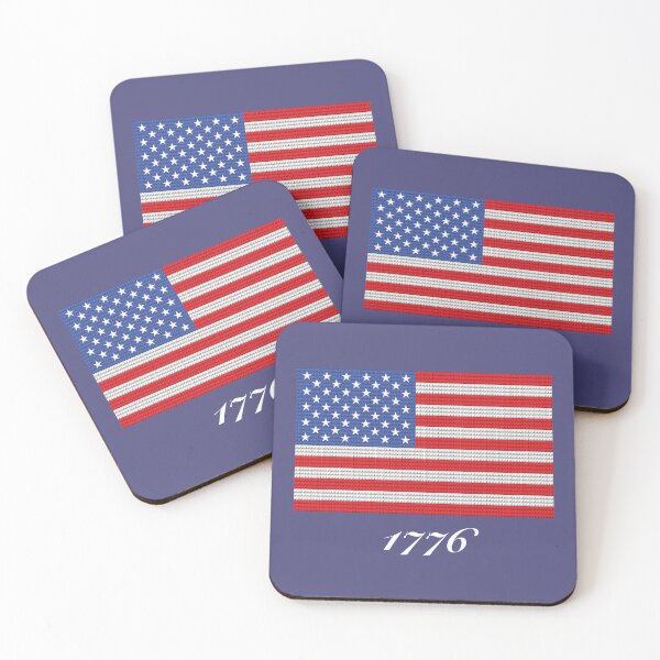 Item preview, American Flag | 1776 | Classic Patriotic 4th of July Gear | White Numbers designed and sold by addyluvzpizza.