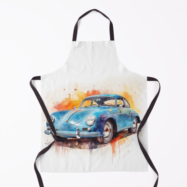 Item preview, 356 Classic Car Watercolor Art  designed and sold by StefNomadLife.