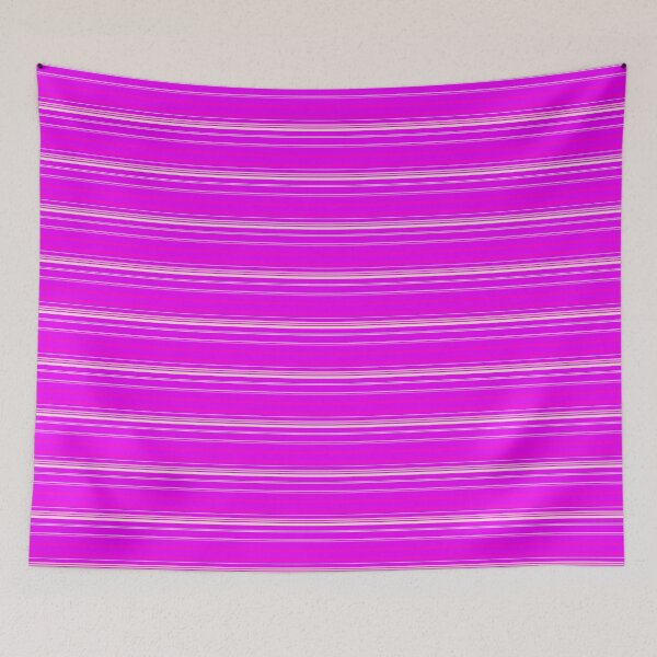 Item preview, bright purple pink striped | magenta purple horizontal striped designed and sold by lausn.