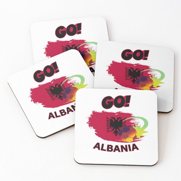Item preview, Football Euro Support Go ALBANIA designed and sold by IssaraStudio.
