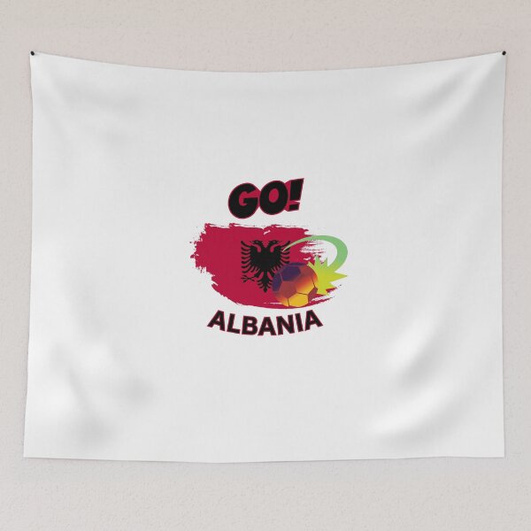 Item preview, Football Euro Support Go ALBANIA designed and sold by IssaraStudio.