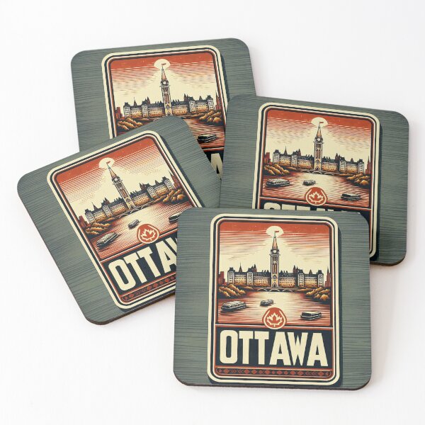 Item preview, Ottawa Vintage Travel Sign designed and sold by Thedigital91.