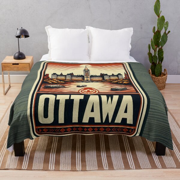 Item preview, Ottawa Vintage Travel Sign designed and sold by Thedigital91.