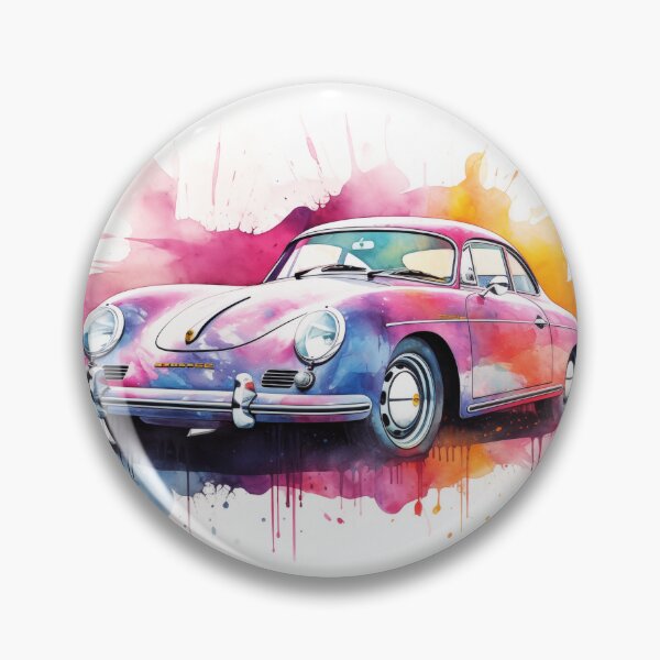 Item preview, 356 Classic Car Watercolor Art  designed and sold by StefNomadLife.