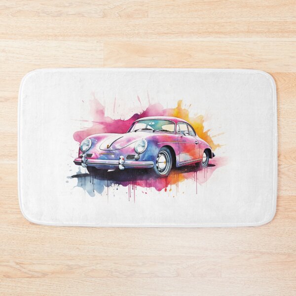 Item preview, 356 Classic Car Watercolor Art  designed and sold by StefNomadLife.