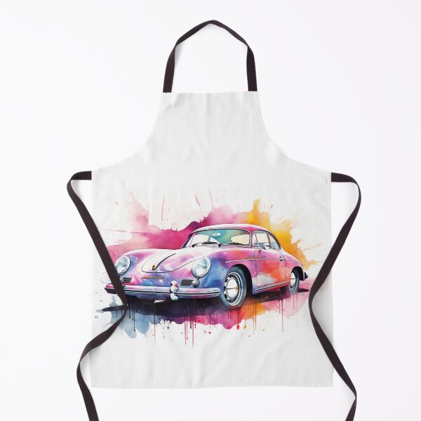Item preview, 356 Classic Car Watercolor Art  designed and sold by StefNomadLife.