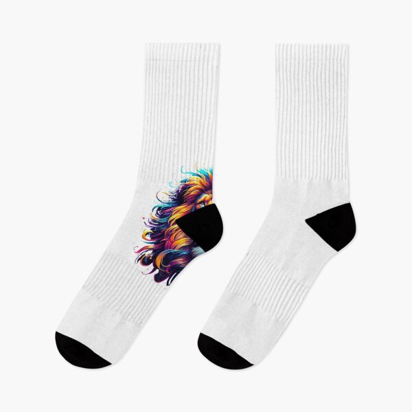 Item preview, Colorful lion face designed and sold by ModederZukunft.