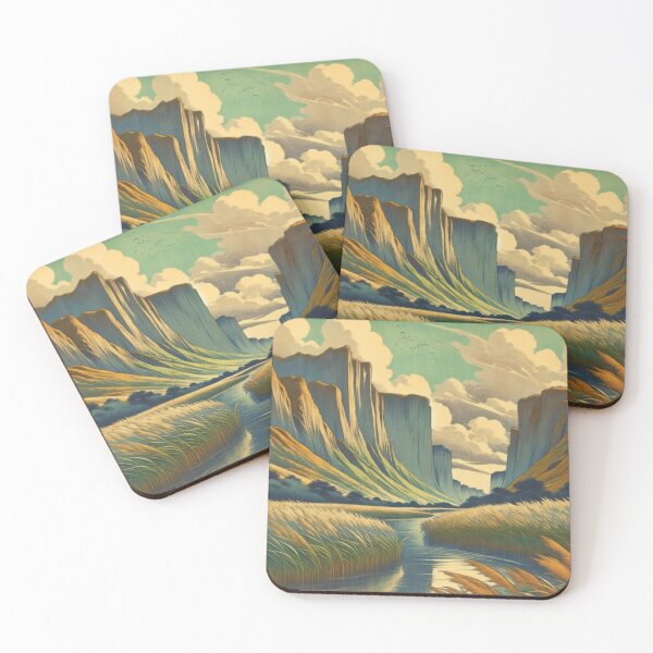 Item preview, Going towards Gen - A Contemporary Ukiyo-e Nature Landscape designed and sold by Kijiermono.