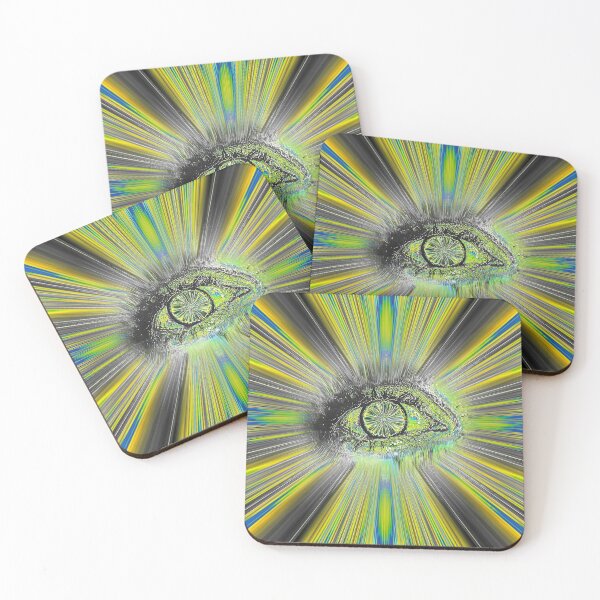Item preview, TunnelVision-BlueYellow designed and sold by Klaus Bremner (Autotelic Art).