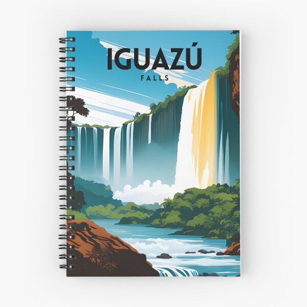 Item preview, Iguazu Falls Travel Poster designed and sold by ZionPosteria.