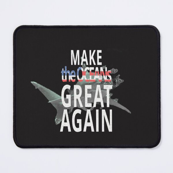 Item preview, Make the Oceans Great Again - Longimanus Shark designed and sold by Gillesocean31.