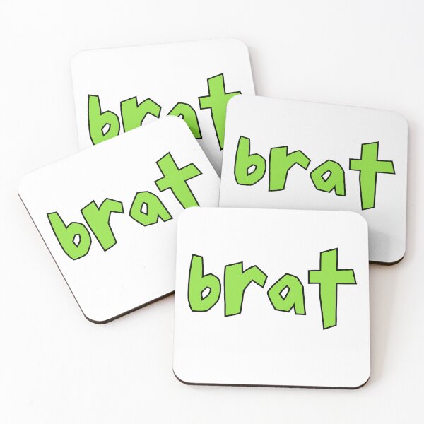 Item preview, Brat green and black designed and sold by ArtistMart.