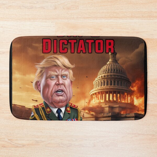 Item preview, Donald Trump Day 1 Dictator Washington D.C. in Flames designed and sold by DyfunctionalTee.