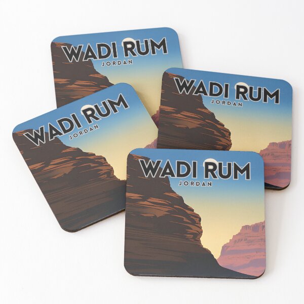 Item preview, Wadi Rum Retro Travel designed and sold by ZionPosteria.