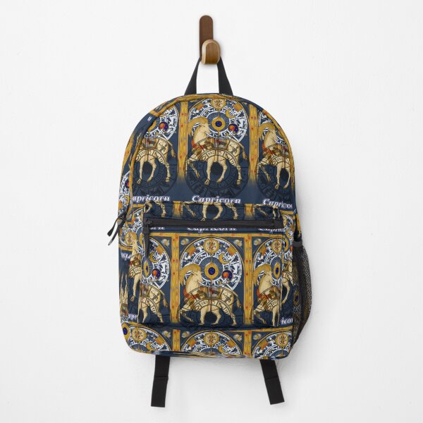 Item preview, Capricon Zodiac Astrology sign Renaissance Medieval Style designed and sold by AuroraXGreen.