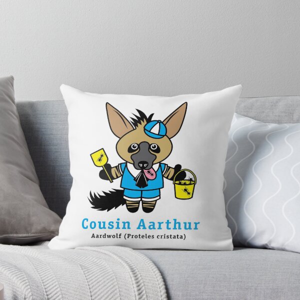 Item preview, Cousin Aarthur, the Aardwolf designed and sold by Peg Drew That.