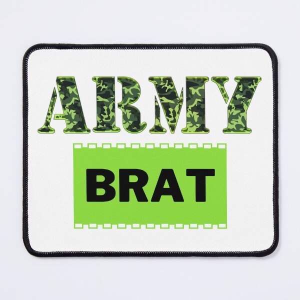 Item preview, Army Brat - In Green and Black Color designed and sold by ArtistMart.