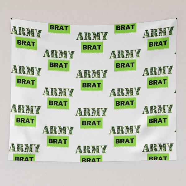 Item preview, Army Brat - In Green and Black Color designed and sold by ArtistMart.