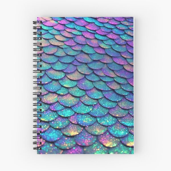 Item preview, Beautiful Rainbow Glitter Mermaid Scales Pattern designed and sold by LMStudioDesigns.