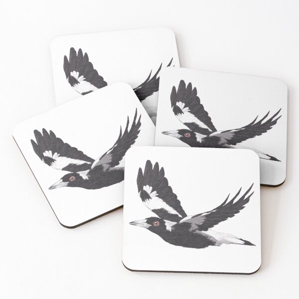 Item preview, Australian magpie designed and sold by Hildegunn Hodne.