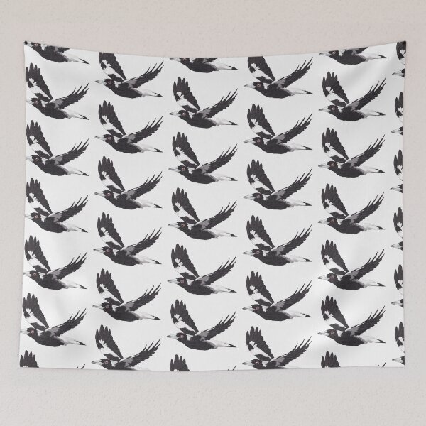 Item preview, Australian magpie designed and sold by Hildegunn Hodne.