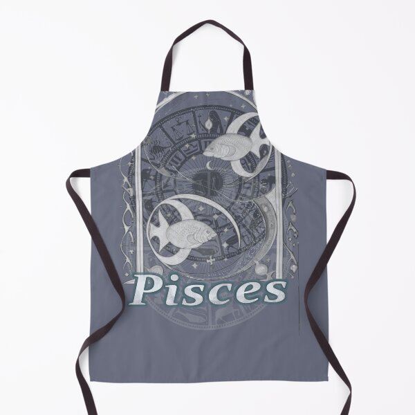 Item preview, Pisces Zodiac Astrology sign Renaissance Medieval Style designed and sold by AuroraXGreen.