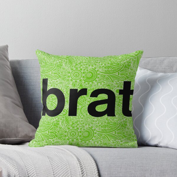 Item preview, Brat - Black Text with White Line Designs designed and sold by ArtistMart.