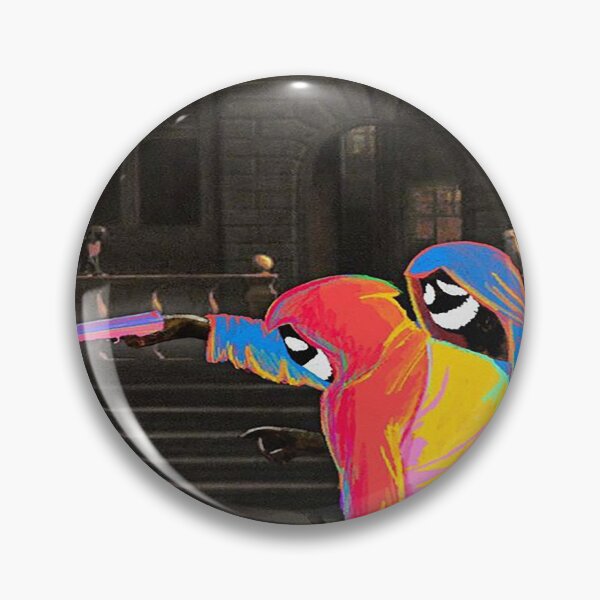 Item preview, Neon Hooded Figures in Surreal Landscapes designed and sold by voianhchieubb.
