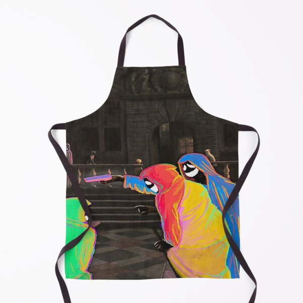 Item preview, Neon Hooded Figures in Surreal Landscapes designed and sold by voianhchieubb.