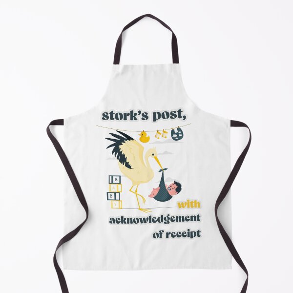 Item preview, Stork Post with acknowledgement of receipt designed and sold by KolbaVison.