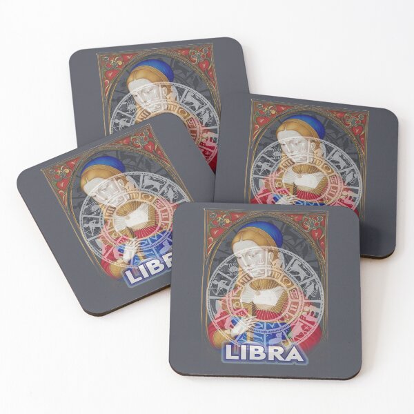 Item preview, Libra Zodiac Astrology sign Renaissance Medieval Style designed and sold by AuroraXGreen.