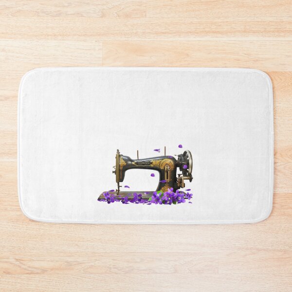 Item preview, Sewing machine violet Feb flower designed and sold by godleo.