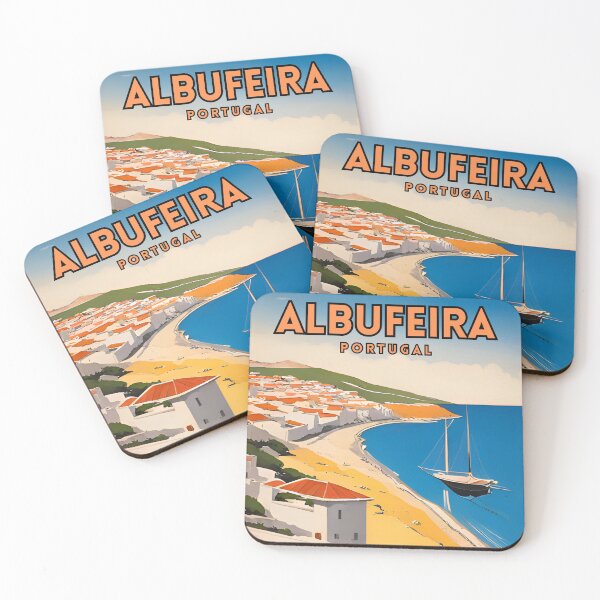 Item preview, Albufeira Portugal Vintage designed and sold by ZionPosteria.