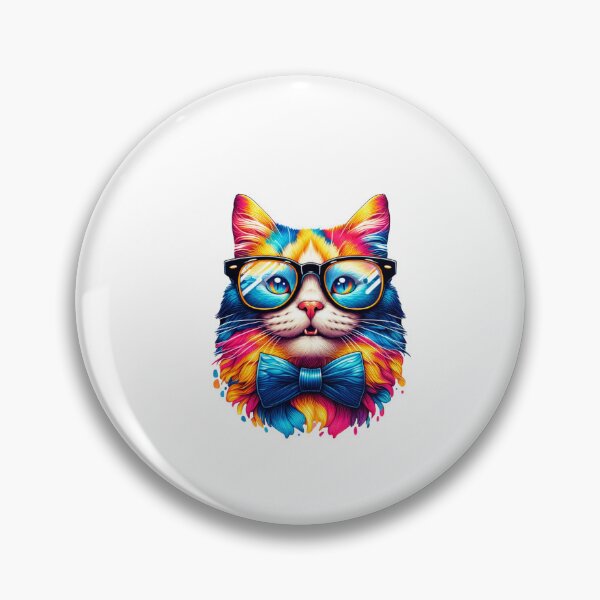 Item preview, Colorful cat designed and sold by ModederZukunft.