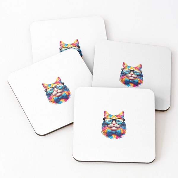 Item preview, Colorful cat designed and sold by ModederZukunft.