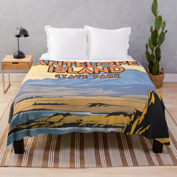 Item preview, Antelope Island State Park designed and sold by ZionPosteria.