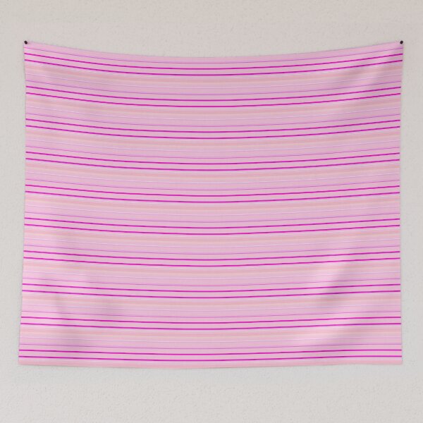 Item preview, Pastel pink striped | Pink color tones horizontal striped designed and sold by lausn.